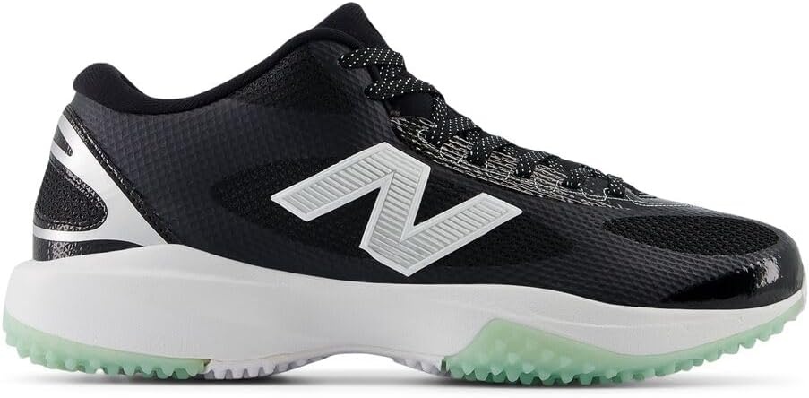 image:imageNew Balance Mens Freezelx V5 TurfBlackWhiteSilver Metallic