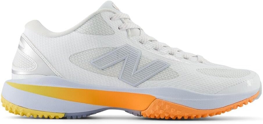 image:imageNew Balance Mens Freezelx V5 TurfWhiteIce BlueHot Mango