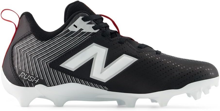 image:imageNew Balance Mens Rush V5 MidBlackWhiteTeam Red