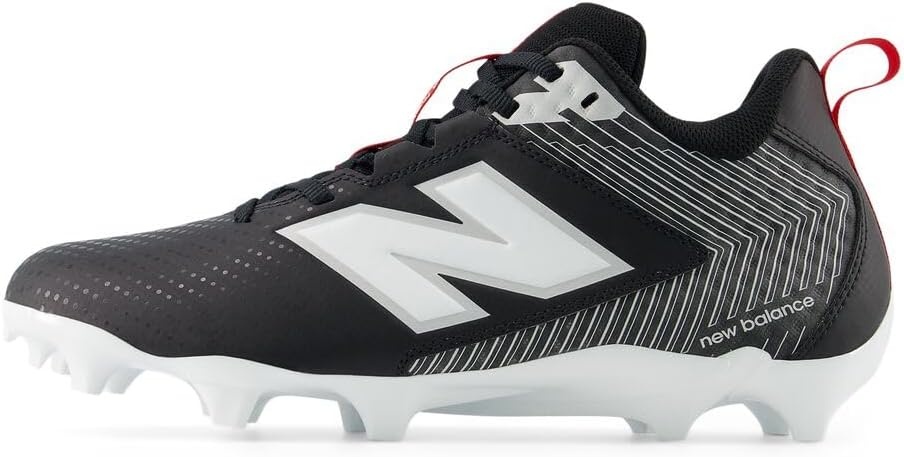 image:imageNew Balance Mens Rush V5 MidBlackWhiteTeam Red