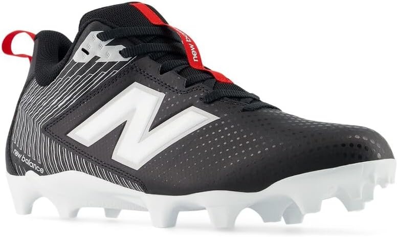image:imageNew Balance Mens Rush V5 MidBlackWhiteTeam Red