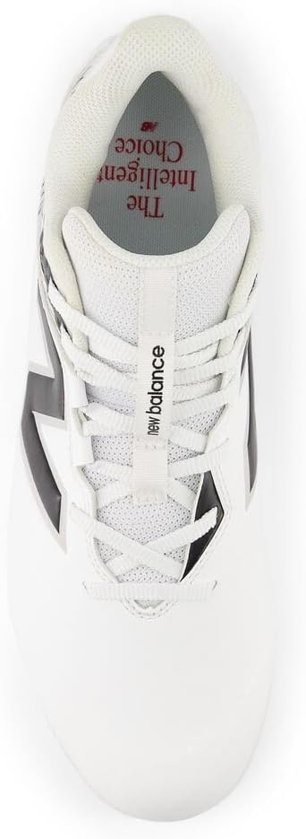 image:imageNew Balance Mens Rush V5 MidWhiteBlackTeam Red
