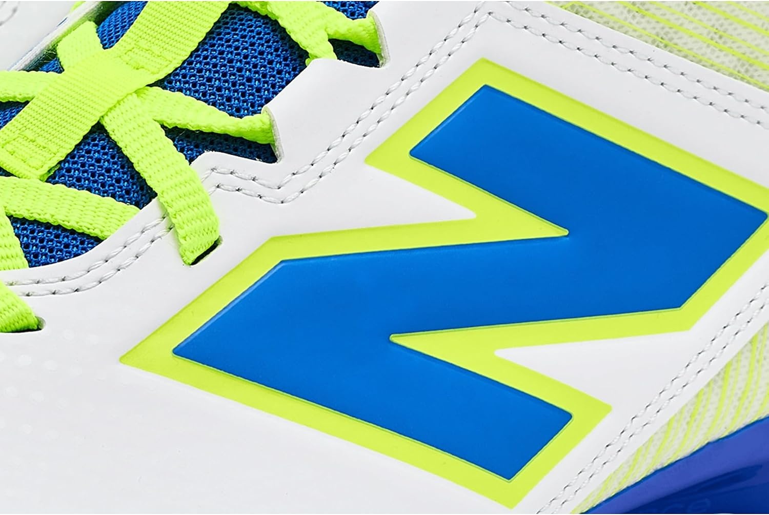 image:imageNew Balance Mens Rush V5 MidWhiteBlue GemstoneHilite