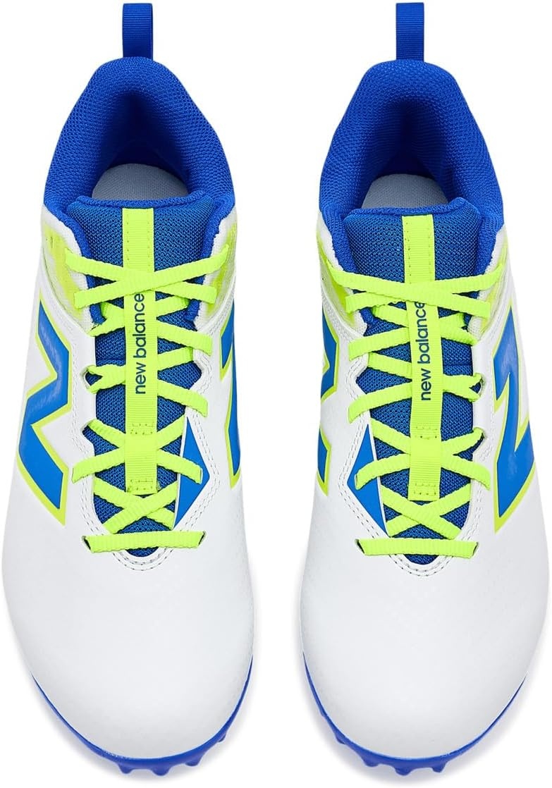 image:imageNew Balance Mens Rush V5 MidWhiteBlue GemstoneHilite
