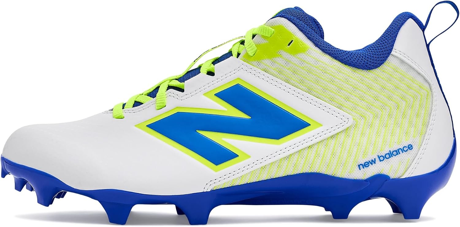 image:imageNew Balance Mens Rush V5 MidWhiteBlue GemstoneHilite
