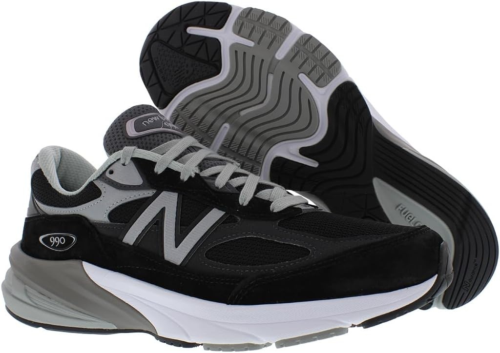image:imageNew Balance Unisex Adult 990 V6 SneakerBlackSilverblack