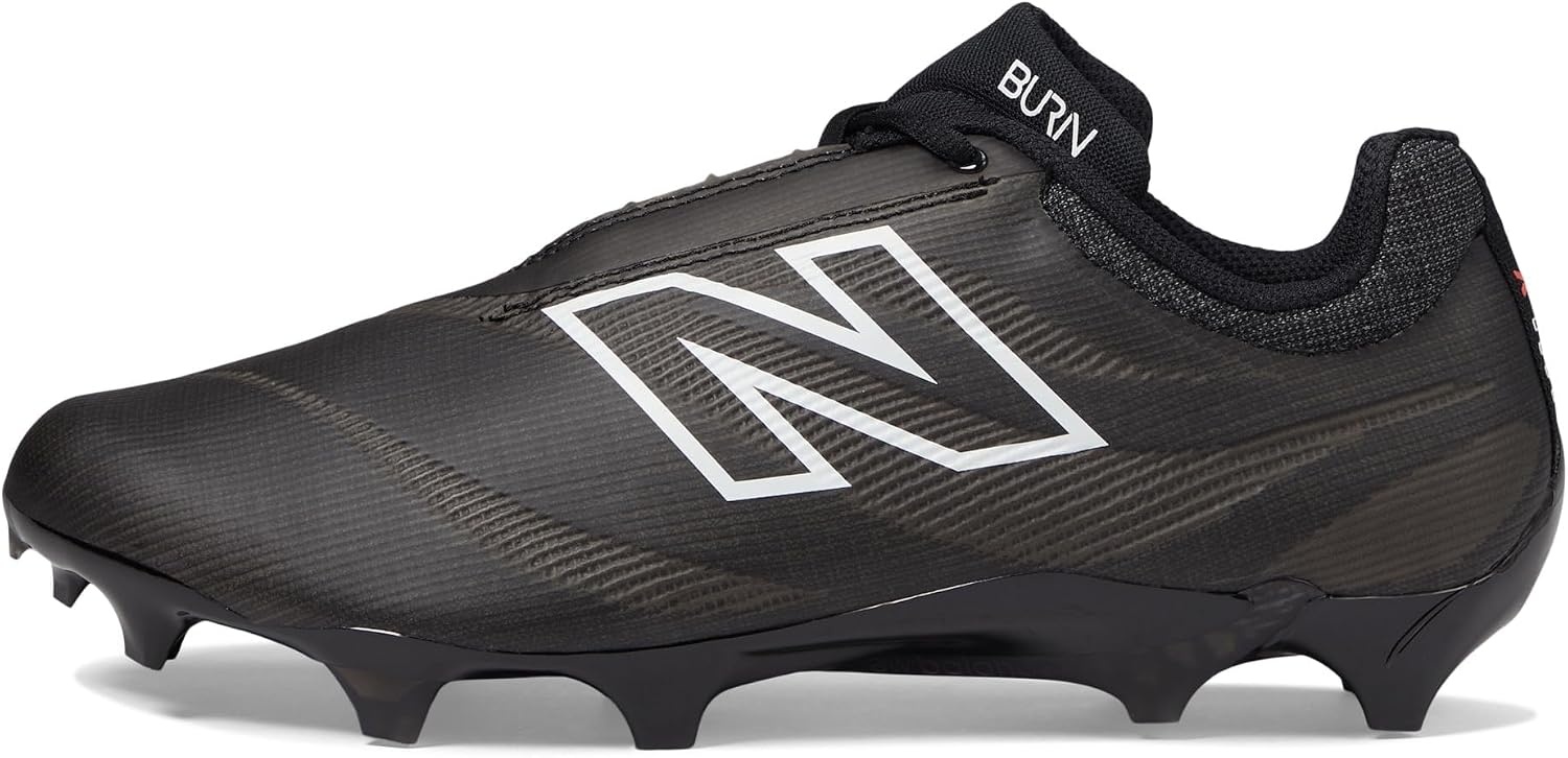image:imageNew Balance UnisexAdult Burnx4Lacrosse ShoeBlackBlacktop