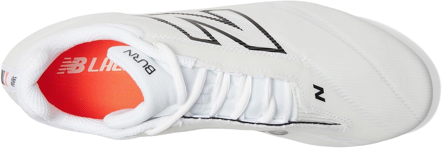 image:imageNew Balance UnisexAdult Burnx4Lacrosse ShoeWhiteGrey Matter