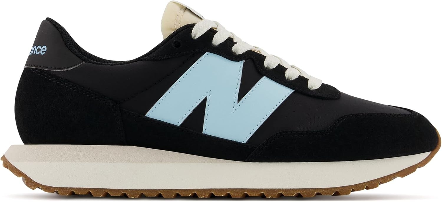 image:imageNew Balance Womens 237 V1 SneakerBlackBleach Blue