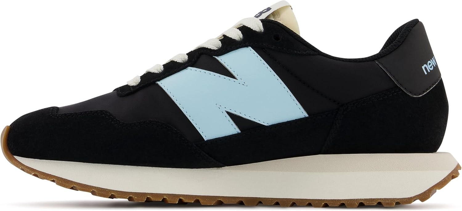 image:imageNew Balance Womens 237 V1 SneakerBlackBleach Blue
