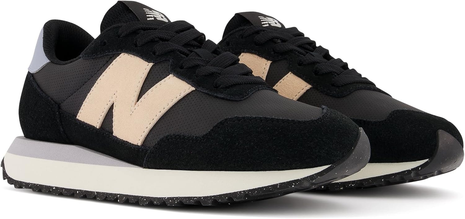 image:imageNew Balance Womens 237 V1 SneakerBlackVintage Rose