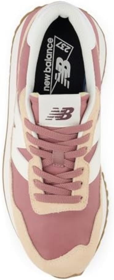 image:imageNew Balance Womens 237 V1 SneakerDark Vintage RoseRosewoodSea Salt