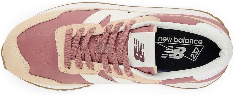 image:imageNew Balance Womens 237 V1 SneakerDark Vintage RoseRosewoodSea Salt