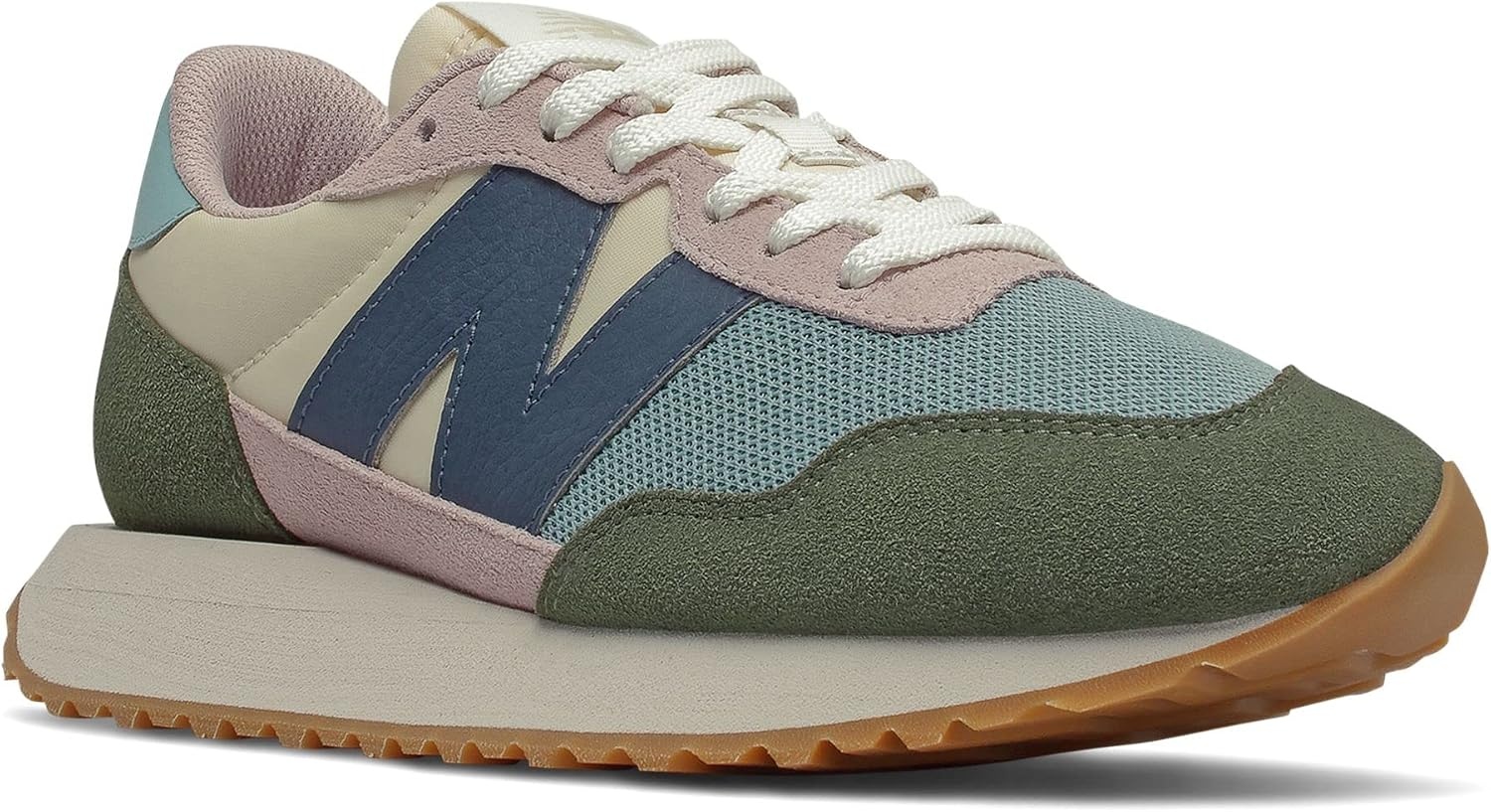image:imageNew Balance Womens 237 V1 SneakerNorway SpruceStorm Blue