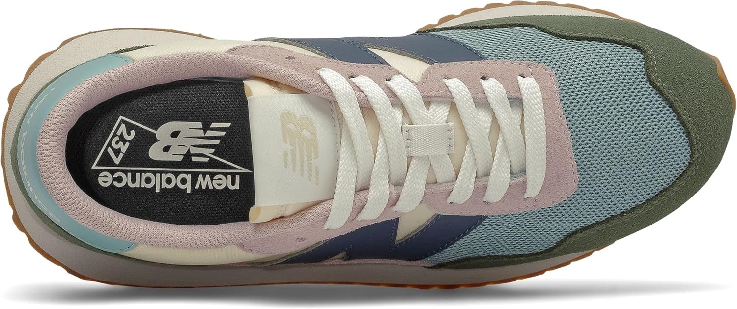 image:imageNew Balance Womens 237 V1 SneakerNorway SpruceStorm Blue