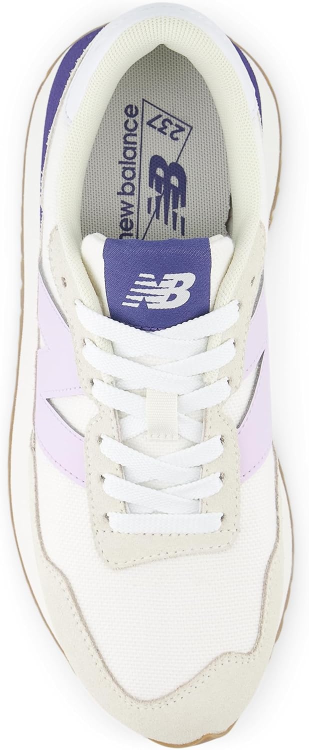 image:imageNew Balance Womens 237 V1 SneakerSea SaltMilk Violet