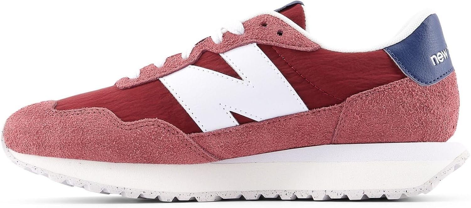 image:imageNew Balance Womens 237 V1 SneakerWashed BurgundyNb White