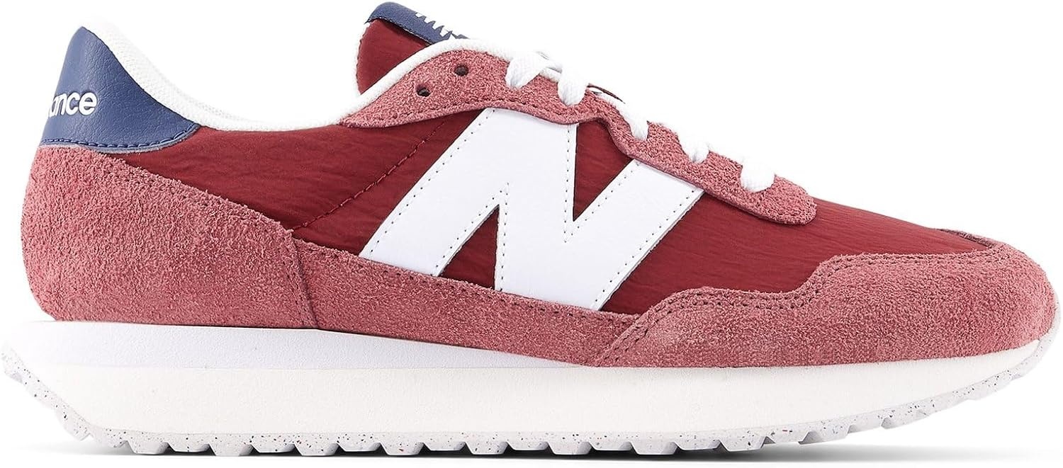 image:imageNew Balance Womens 237 V1 SneakerWashed BurgundyNb White