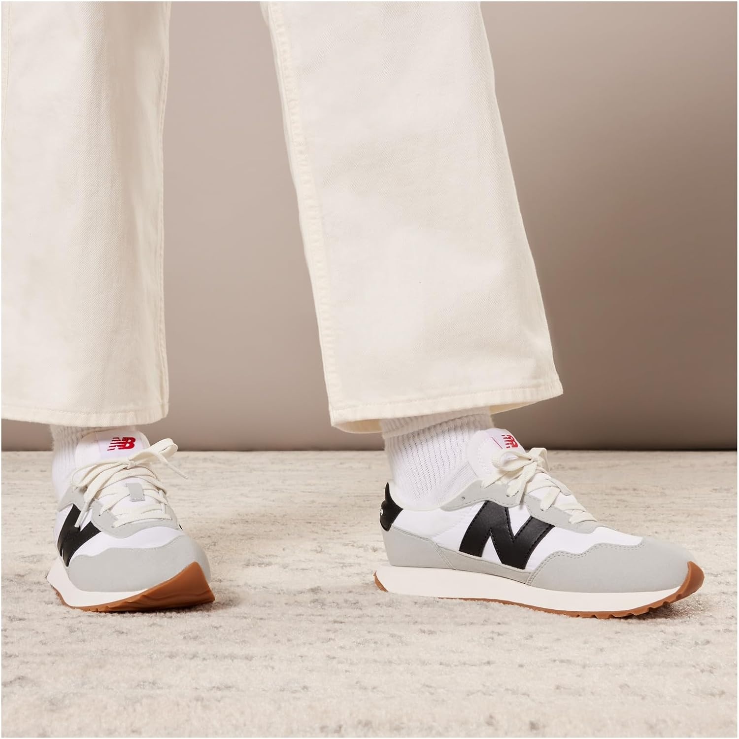 image:imageNew Balance Womens 237 V1 SneakerWhite Grey