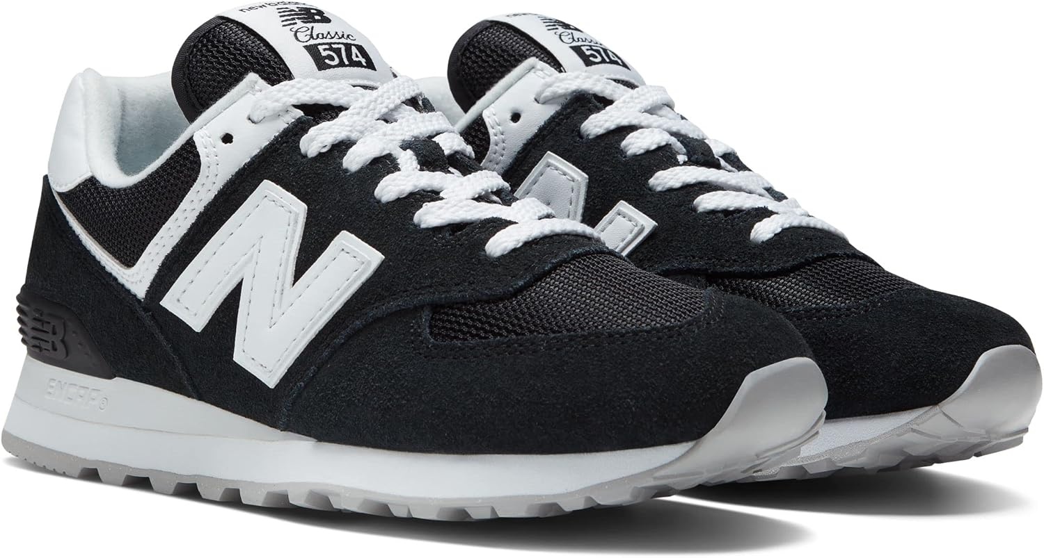 image:imageNew Balance Womens 574BlackWhite