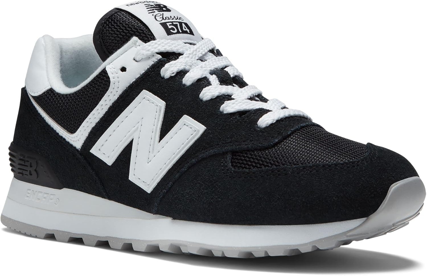 image:imageNew Balance Womens 574BlackWhite