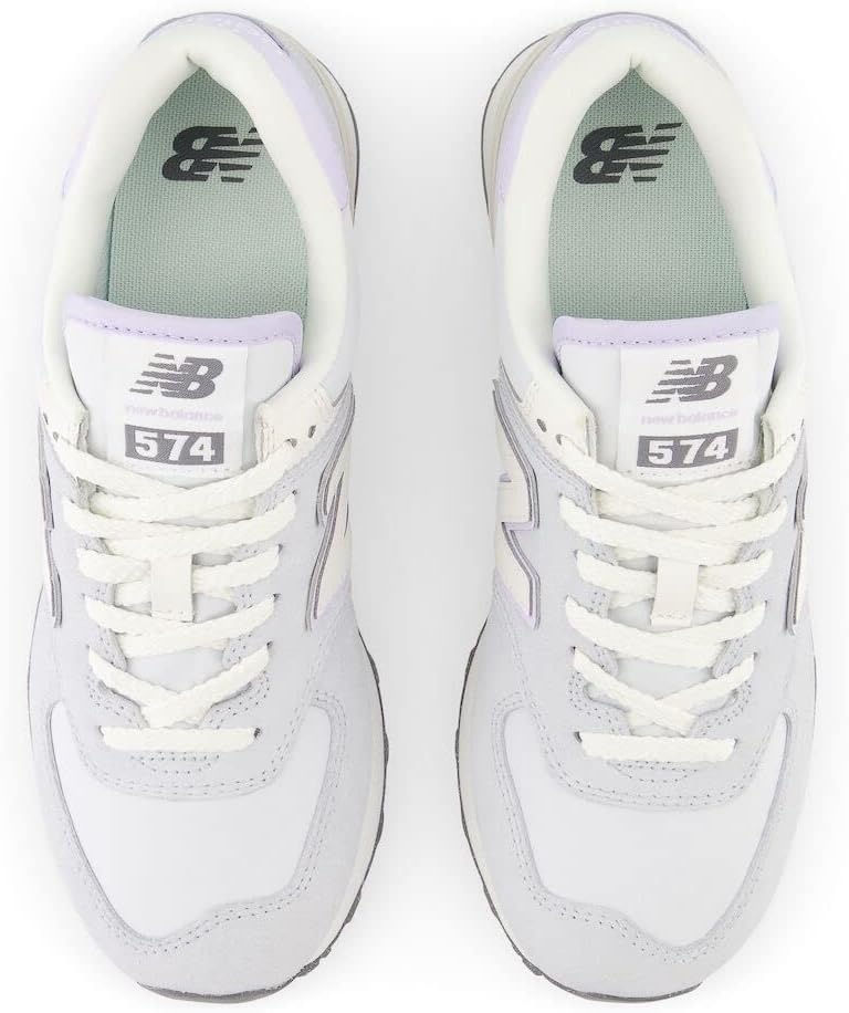image:imageNew Balance Womens 574GraniteBright LavenderQuartz Grey