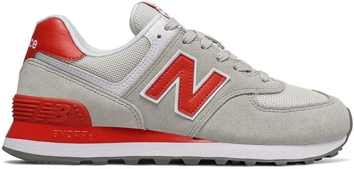 image:imageNew Balance Womens 574Grey Grey Red Grey Red