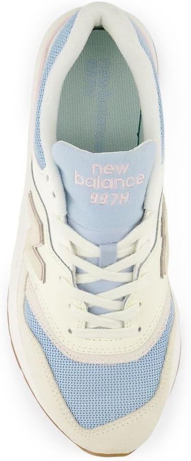 image:imageNew Balance Womens 997H V1 SneakerAngoraLight Chrome BlueRose Sugar