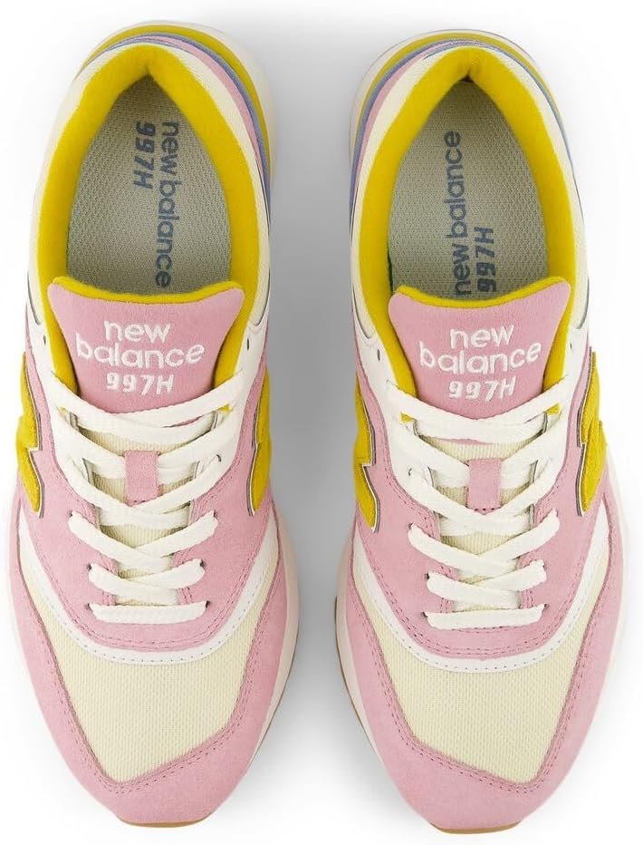 image:imageNew Balance Womens 997H V1 SneakerPink TaffyCalciumBaroque Gold