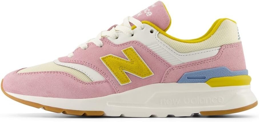 image:imageNew Balance Womens 997H V1 SneakerPink TaffyCalciumBaroque Gold