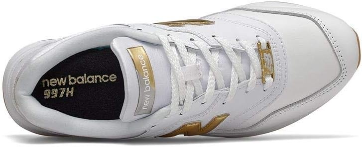 image:imageNew Balance Womens 997H V1 SneakerWhiteGold
