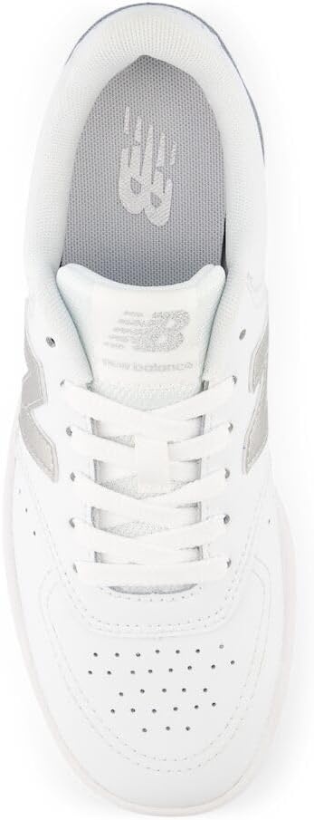 image:imageNew Balance Womens BBW80 V1 SneakerWhiteMetallic Silver
