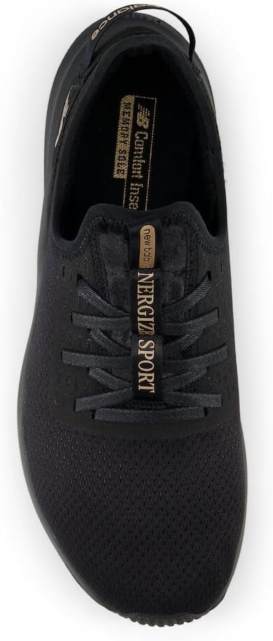 image:imageNew Balance Womens DynaSoft Nergize Sport V2 Cross TrainerBlackBlackGold Metallic