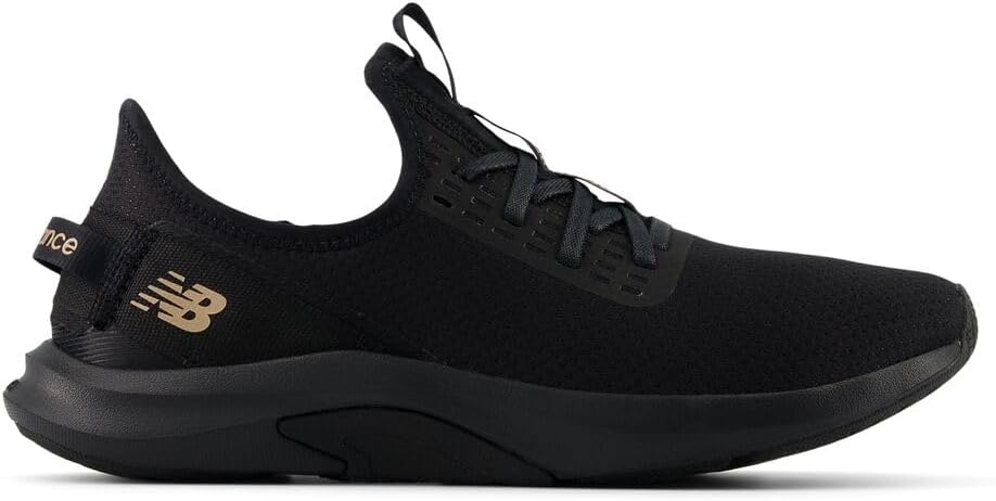 image:imageNew Balance Womens DynaSoft Nergize Sport V2 Cross TrainerBlackBlackGold Metallic