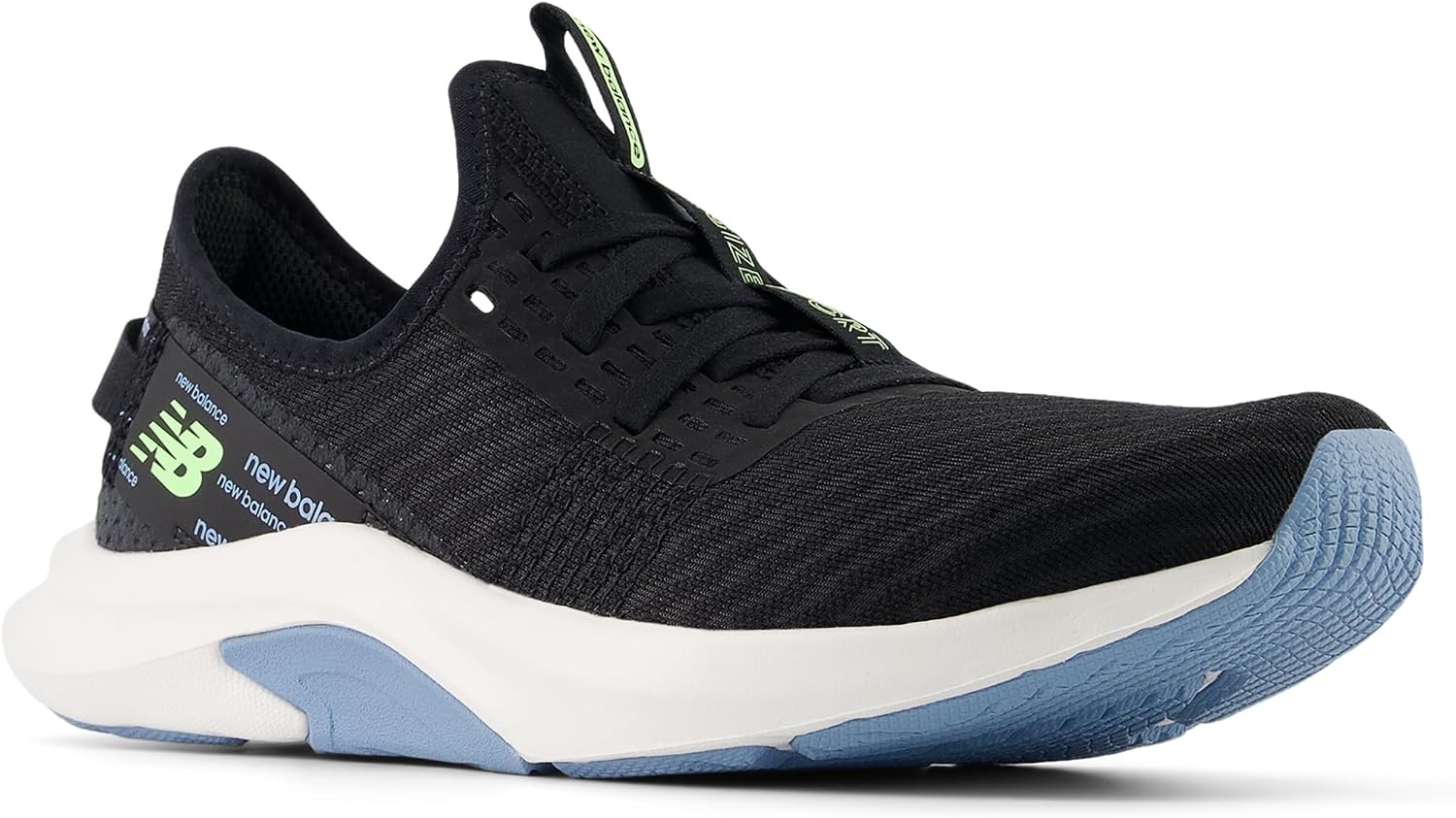 image:imageNew Balance Womens DynaSoft Nergize Sport V2 Cross TrainerBlackStill WaterMint Flash