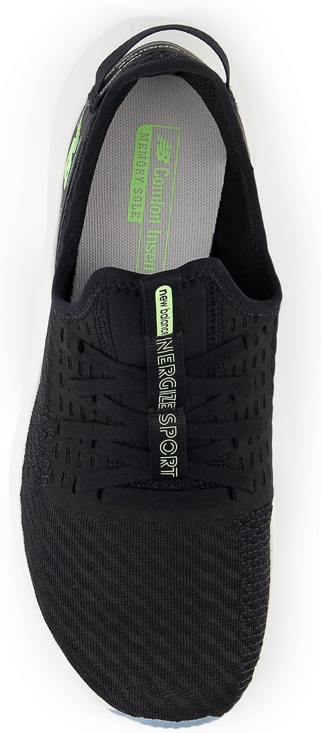 image:imageNew Balance Womens DynaSoft Nergize Sport V2 Cross TrainerBlackStill WaterMint Flash