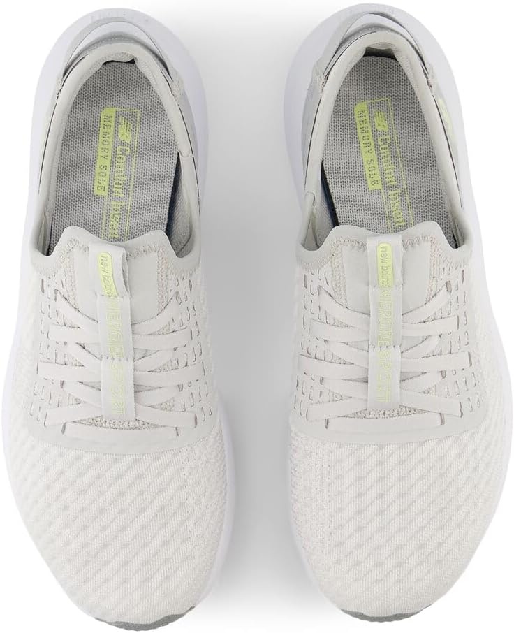 image:imageNew Balance Womens DynaSoft Nergize Sport V2 Cross TrainerGrey MatterWhiteLimelight
