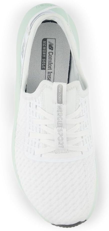 image:imageNew Balance Womens DynaSoft Nergize Sport V2 Cross TrainerWhiteSilver MetalicClay Ash