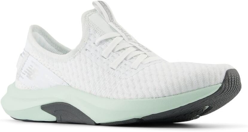 image:imageNew Balance Womens DynaSoft Nergize Sport V2 Cross TrainerWhiteSilver MetalicClay Ash