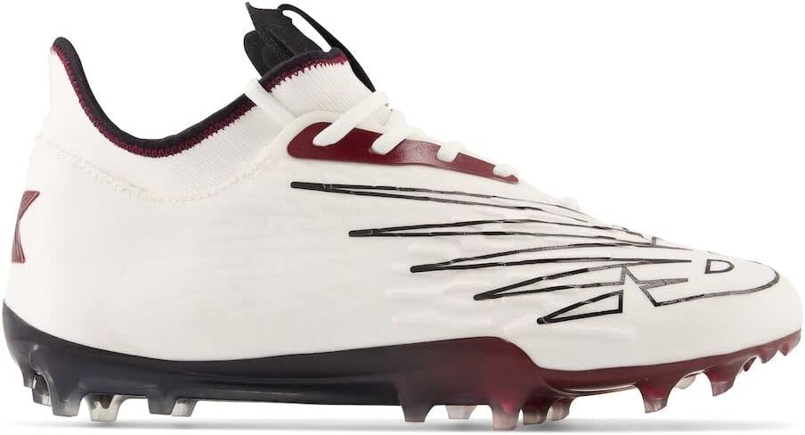 image:imageNew Balance mens Burn X 3 SpeedWhiteCrimsonBlack