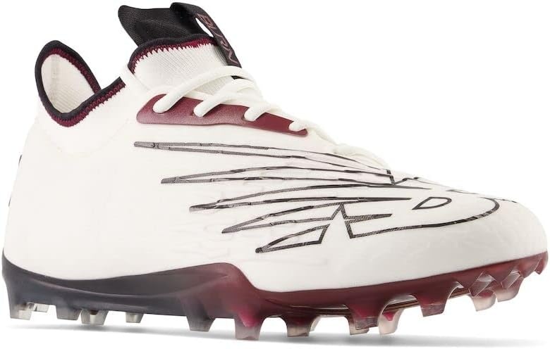 image:imageNew Balance mens Burn X 3 SpeedWhiteCrimsonBlack