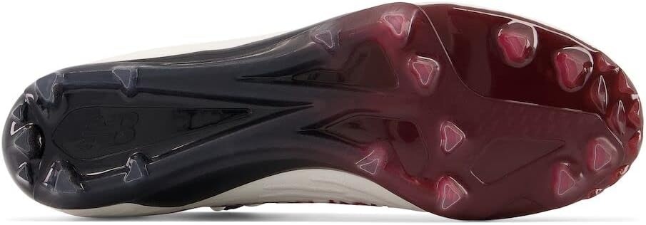 image:imageNew Balance mens Burn X 3 SpeedWhiteCrimsonBlack
