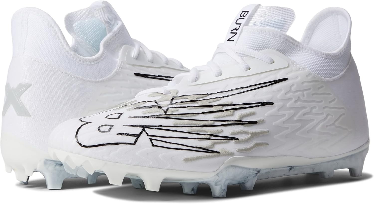 image:imageNew Balance mens Burn X 3 SpeedWhiteDynomite