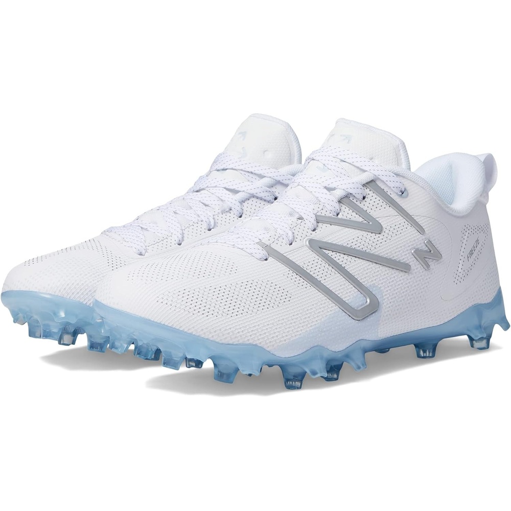 image:imageNew Balance Mens Freezelx V5 Lacrosse ShoesWhiteBlackPolar Blue