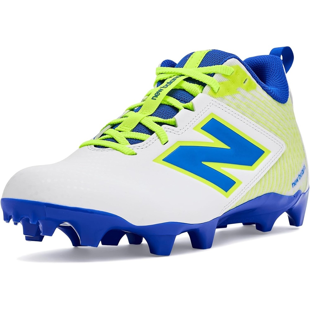 image:imageNew Balance Mens Rush V5 MidWhiteBlue GemstoneHilite