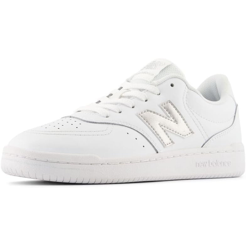 image:imageNew Balance Womens BBW80 V1 SneakerWhiteMetallic Silver