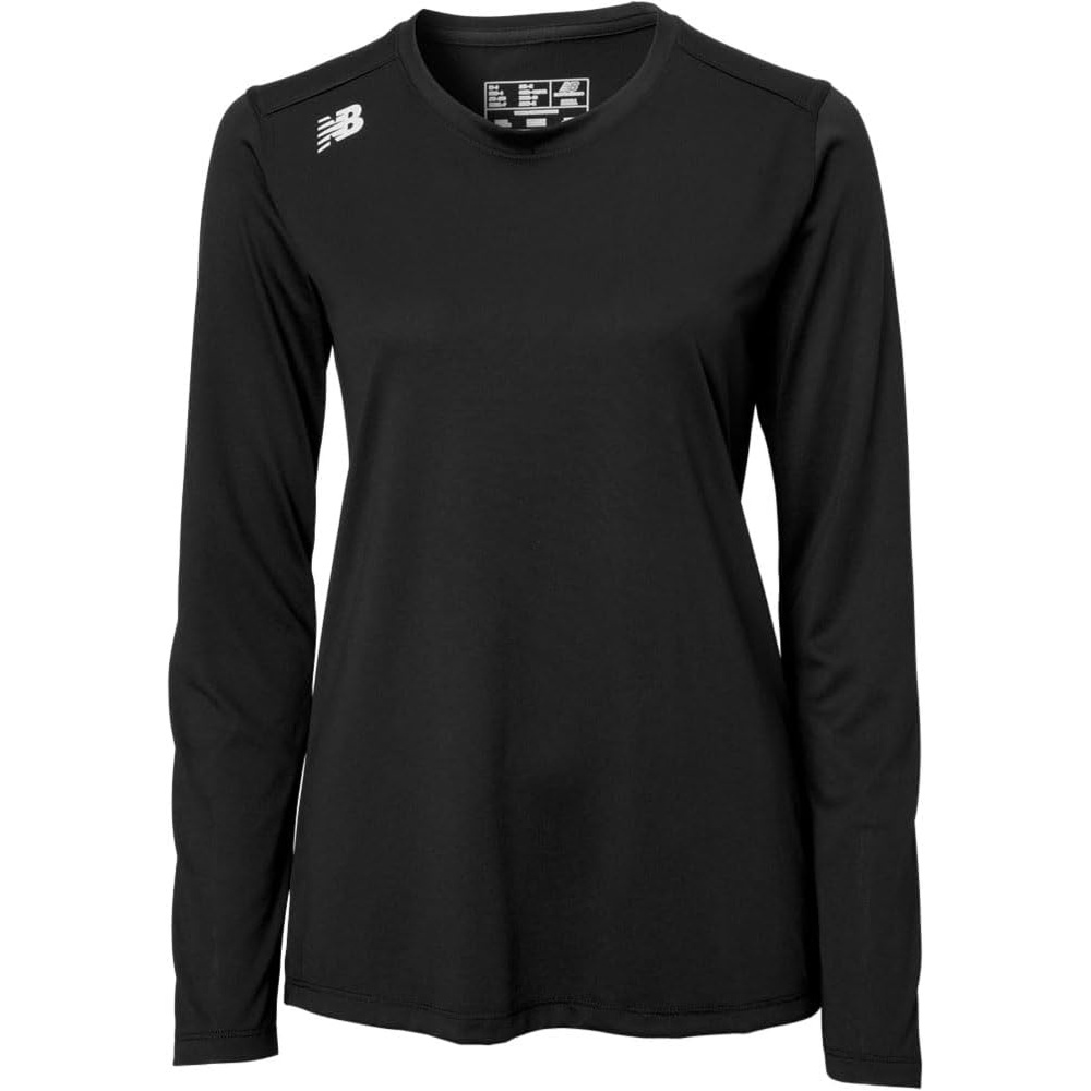 image:imageNew Balance Womens Baseball Nb Tech Long SleeveTeam Black