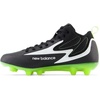 New Balance Boys Rush V4(Black/Black/Hi-lite)
