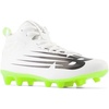 New Balance Boys Rush V4(White/White/Hi-lite)