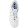 New Balance Men’s Burnx4(White/Hot Mango/Ice Blue)